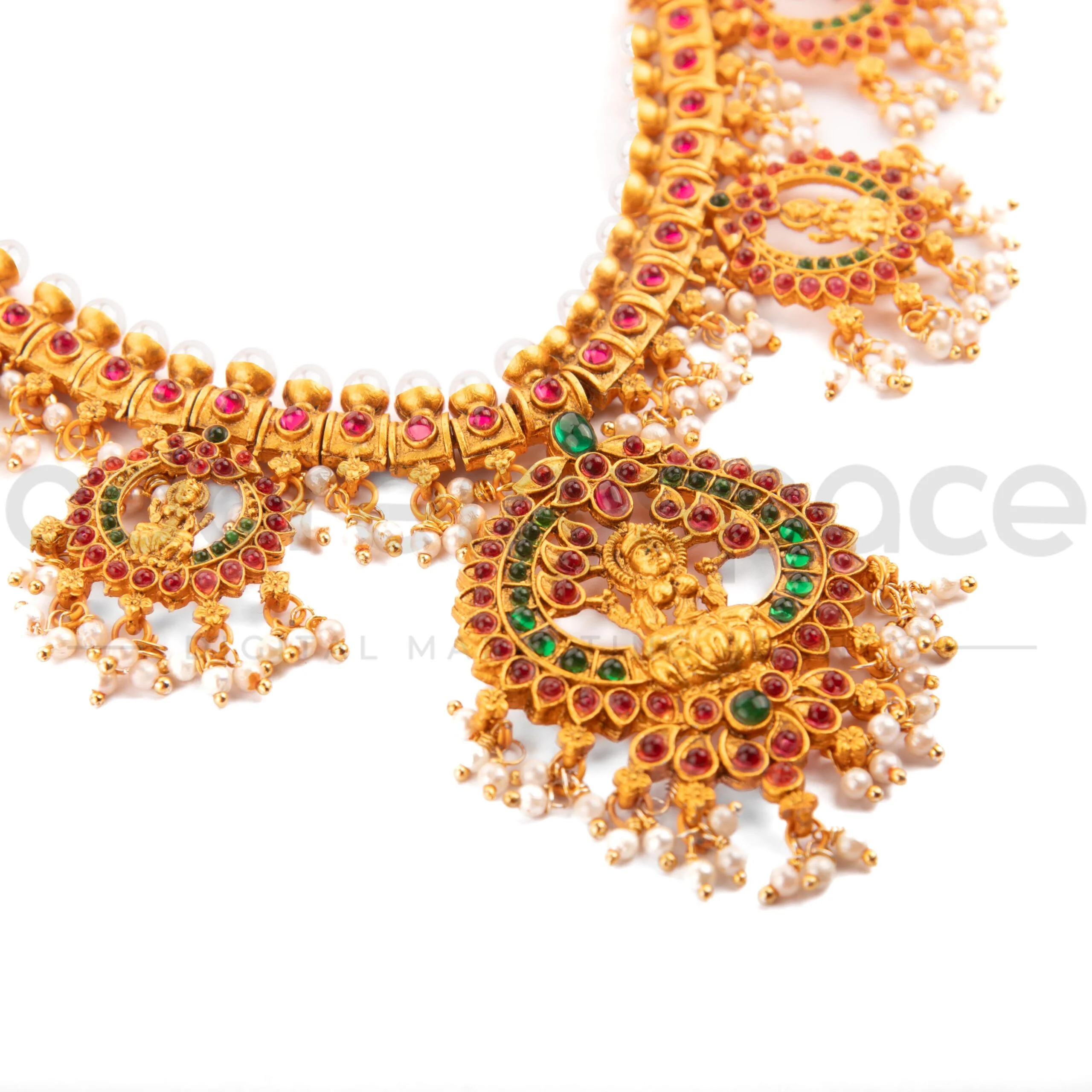 Elegant close-up of a jewelry design showcasing fine craftsmanship