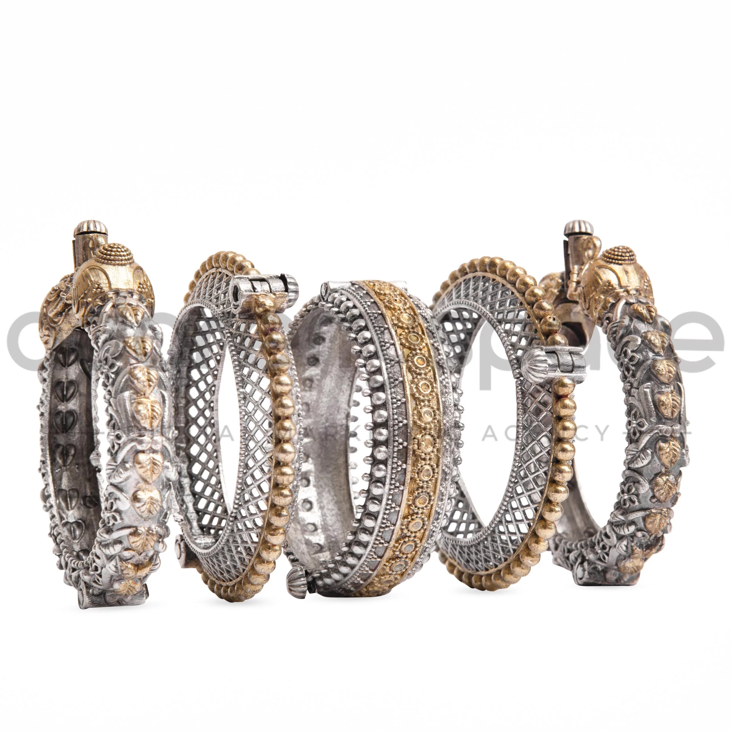 jewelry piece with shimmering details