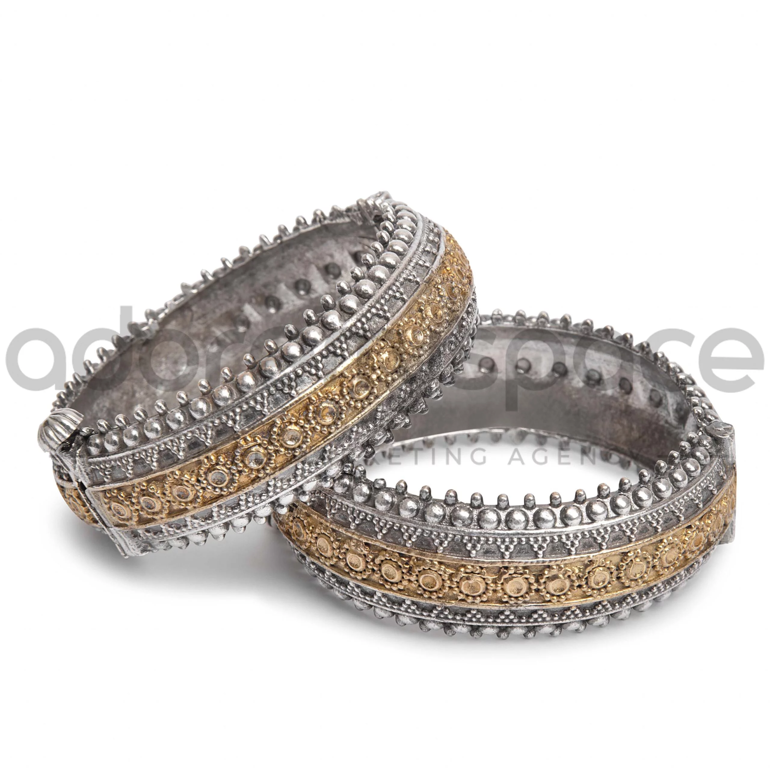 Jewellery product close-up in a professional photoshoot