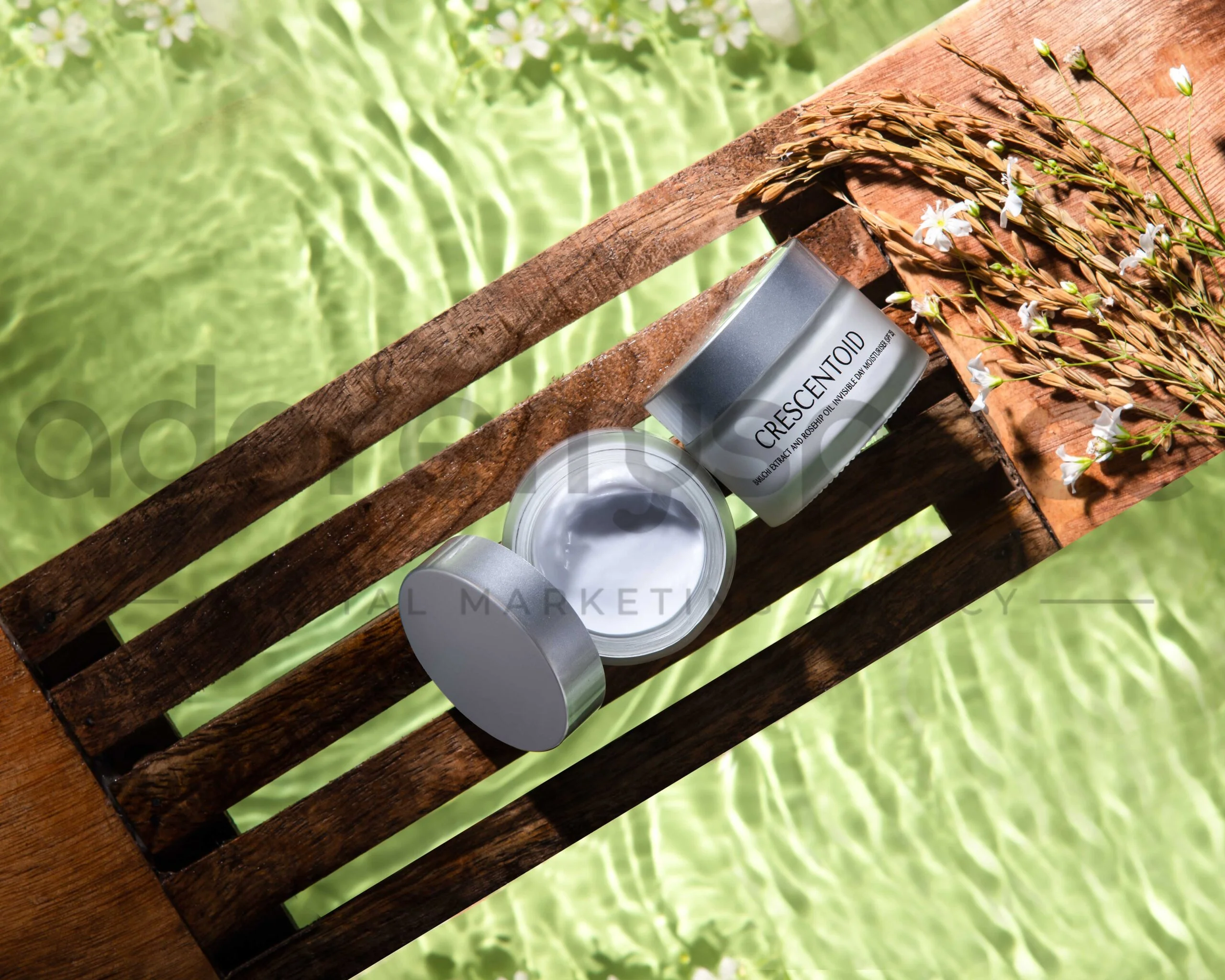 All-natural skincare product crafted for soft and supple skin